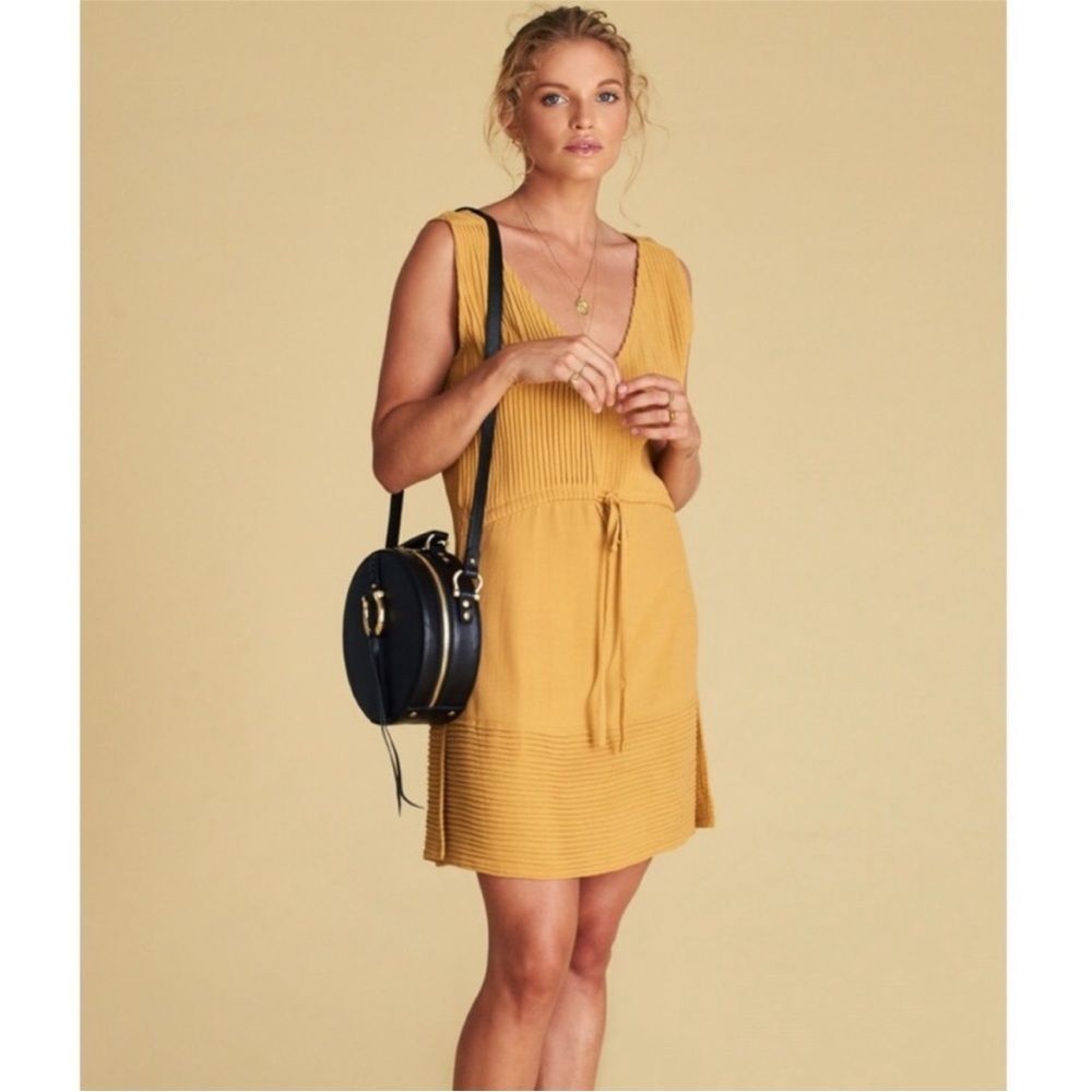 Anthropologie Sancia Maya Dress in Marigold S NWOT